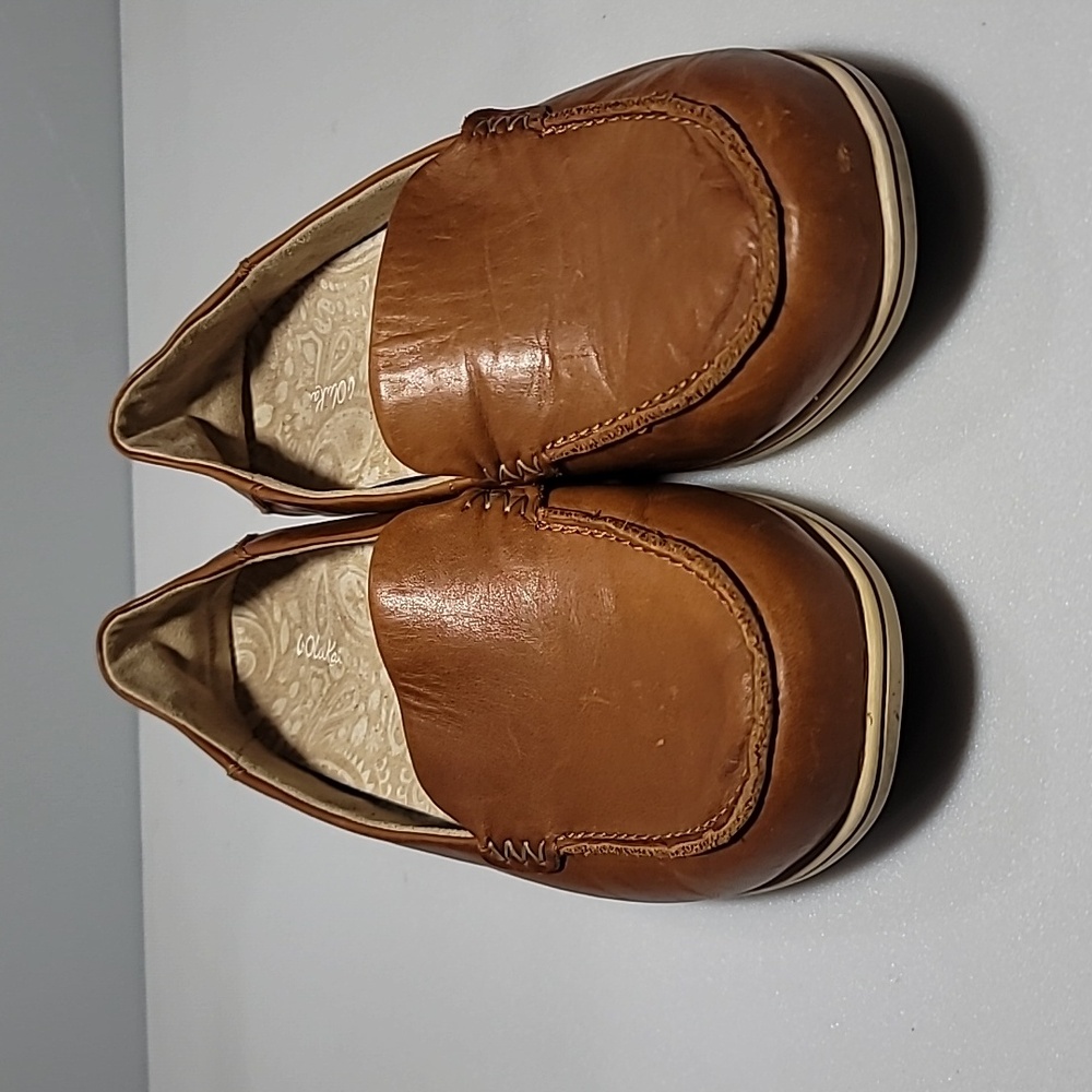 Olukai Kiele light brown shoes size US 9 EU 39 - Picture 3 of 15